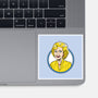 White Delight-none glossy sticker-ibtrav
