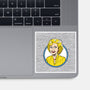 White Delight-none glossy sticker-ibtrav