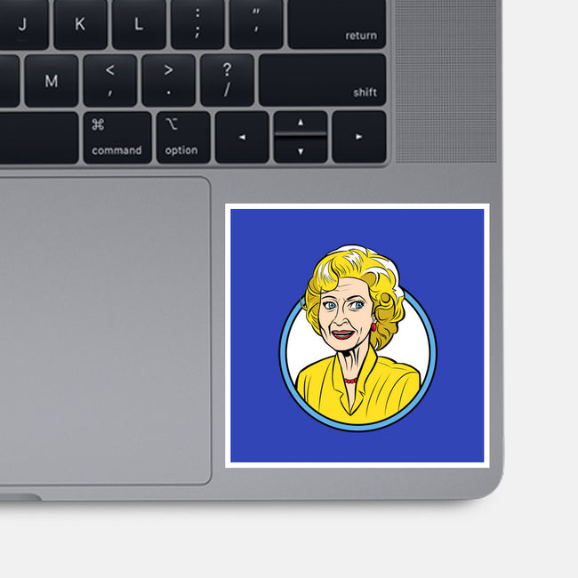 White Delight-none glossy sticker-ibtrav