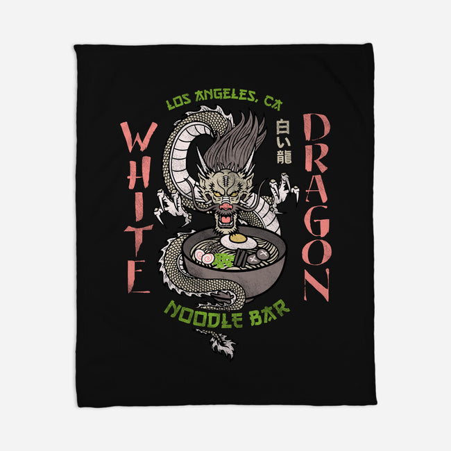 White Dragon Noodle Bar-none fleece blanket-Beware_1984