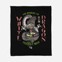 White Dragon Noodle Bar-none fleece blanket-Beware_1984