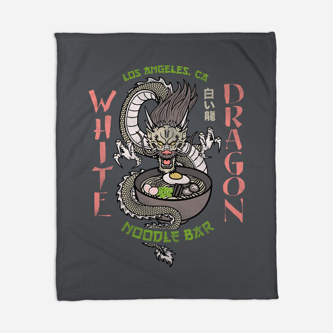 White Dragon Noodle Bar-none fleece blanket-Beware_1984