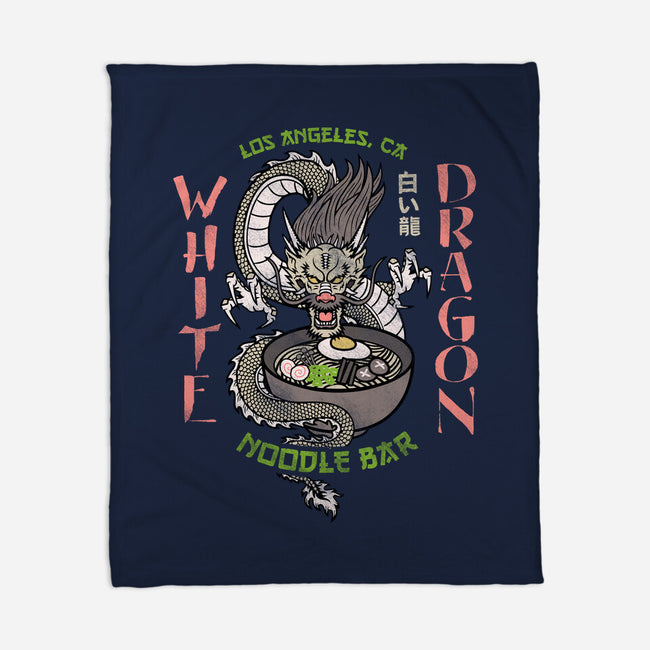 White Dragon Noodle Bar-none fleece blanket-Beware_1984