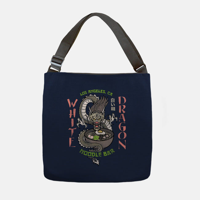 White Dragon Noodle Bar-none adjustable tote-Beware_1984
