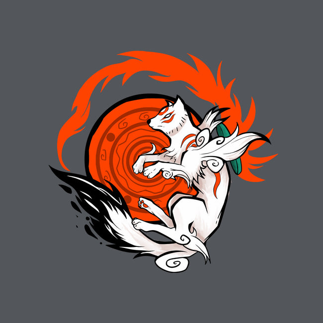 White Wolf Goddess-mens basic tee-TechraNova