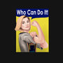Who Can Do It!-womens off shoulder sweatshirt-MarianoSan