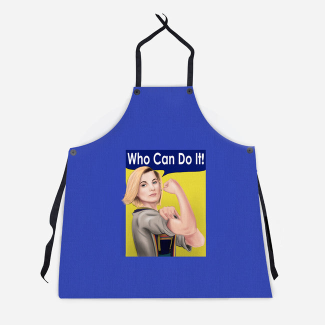 Who Can Do It!-unisex kitchen apron-MarianoSan