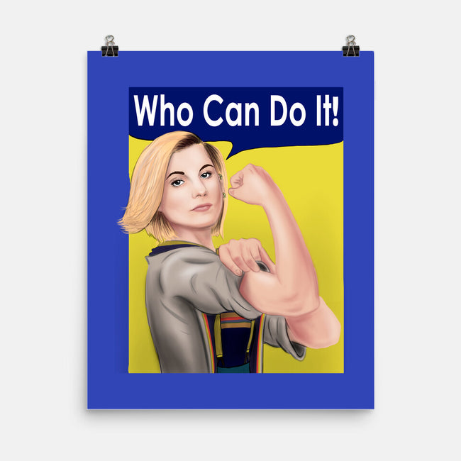 Who Can Do It!-none matte poster-MarianoSan
