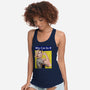 Who Can Do It!-womens racerback tank-MarianoSan