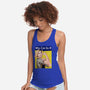Who Can Do It!-womens racerback tank-MarianoSan