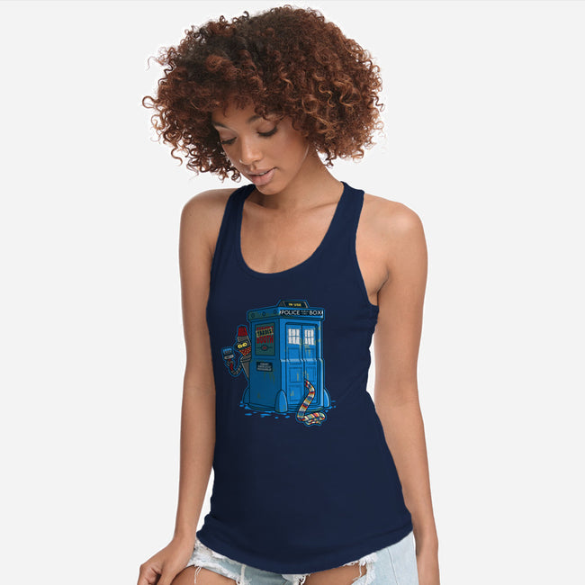 Who-icide Booth-womens racerback tank-Bamboota