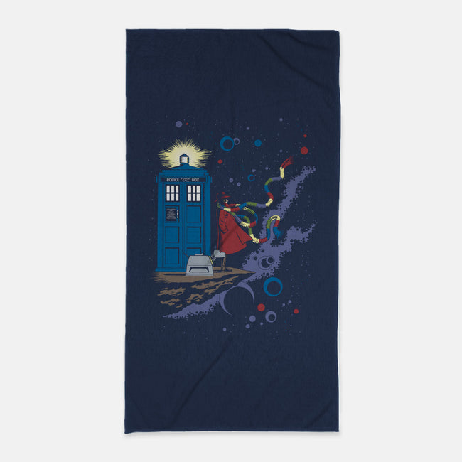 Who's Space-none beach towel-kal5000