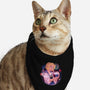 Who's That Girl?-cat bandana pet collar-saqman