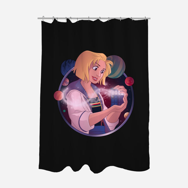 Who's That Girl?-none polyester shower curtain-saqman
