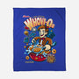 Whovi-Os Eleven-none fleece blanket-Bamboota