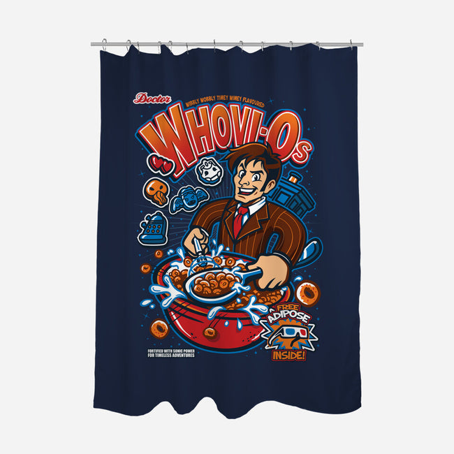 Whovi-O's Ten-none polyester shower curtain-Bamboota