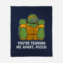 Why Pizza, Why!!!-none fleece blanket-pigboom