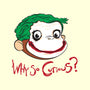 Why So Curious?-none removable cover throw pillow-andyhunt