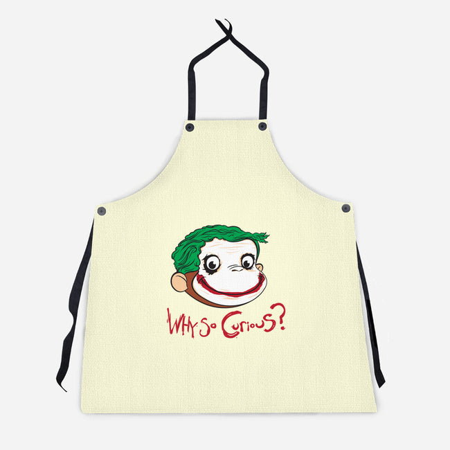 Why So Curious?-unisex kitchen apron-andyhunt