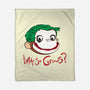 Why So Curious?-none fleece blanket-andyhunt
