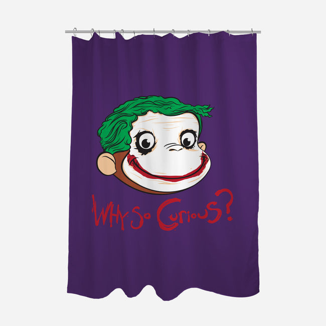 Why So Curious?-none polyester shower curtain-andyhunt