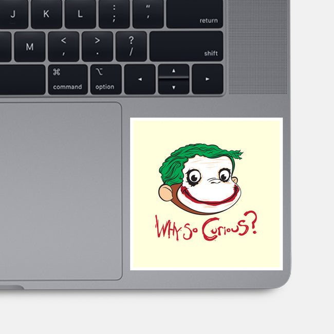 Why So Curious?-none glossy sticker-andyhunt