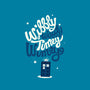 Wibbly Wobbly-none zippered laptop sleeve-risarodil