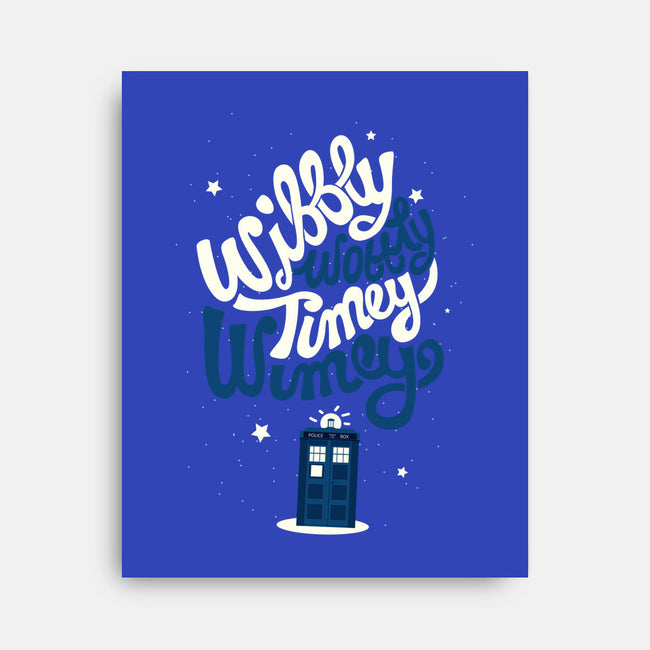 Wibbly Wobbly-none stretched canvas-risarodil