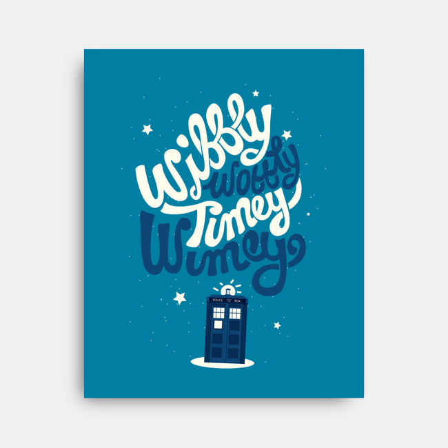 Wibbly Wobbly-none stretched canvas-risarodil