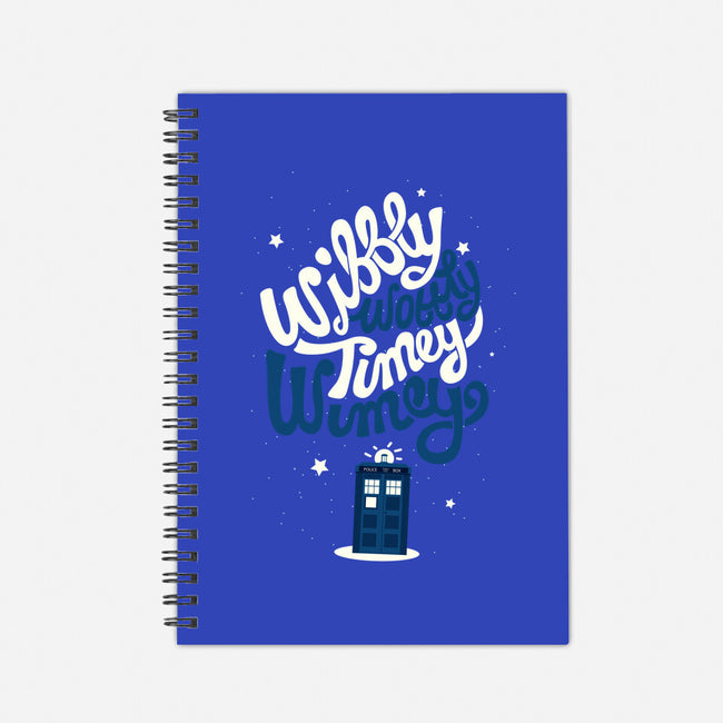 Wibbly Wobbly-none dot grid notebook-risarodil