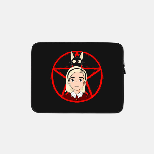 Wicca's Delivery Service-none zippered laptop sleeve-MarianoSan