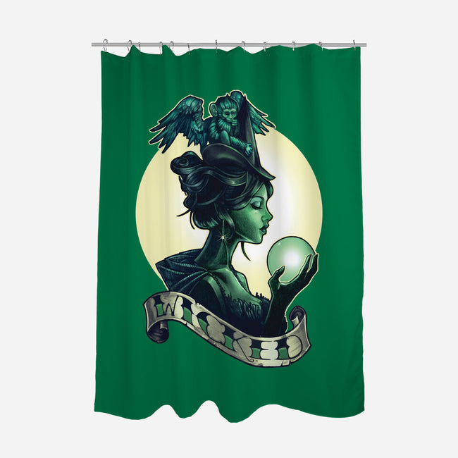 Wicked-none polyester shower curtain-TimShumate