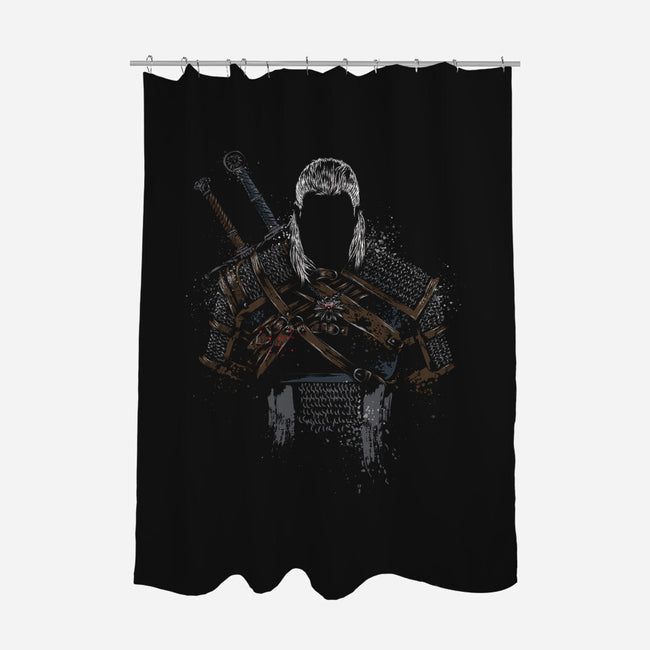 Wild Hunter-none polyester shower curtain-DrMonekers