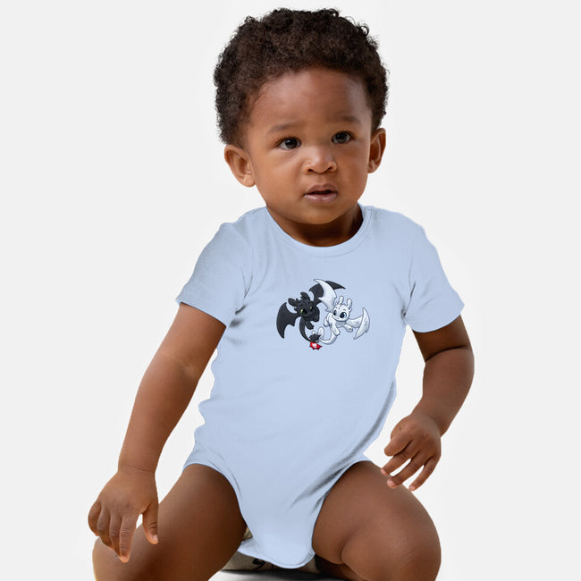 Wings-baby basic onesie-DoOomcat