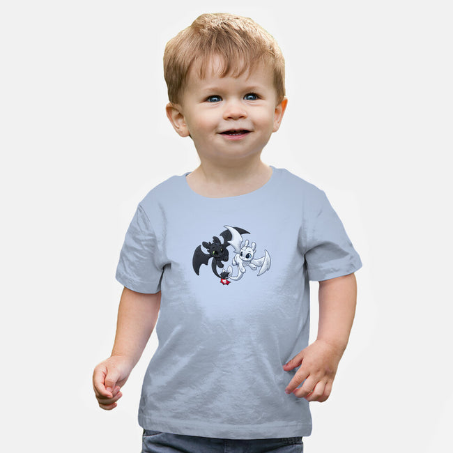 Wings-baby basic tee-DoOomcat