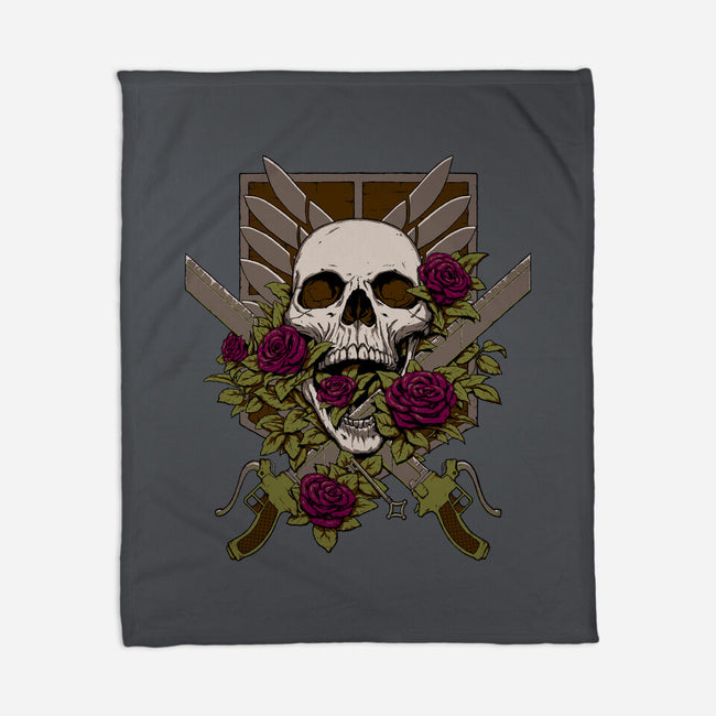 Wings of Freedom-none fleece blanket-Crumblin' Cookie