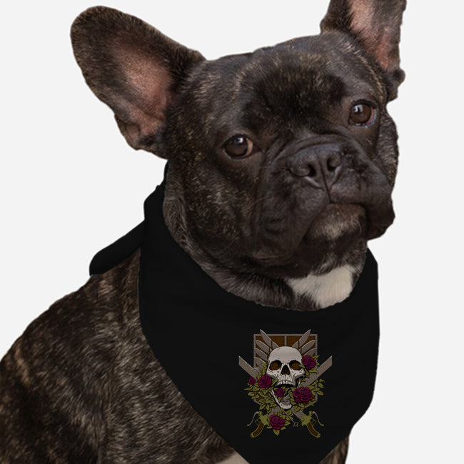 Wings of Freedom-dog bandana pet collar-Crumblin' Cookie
