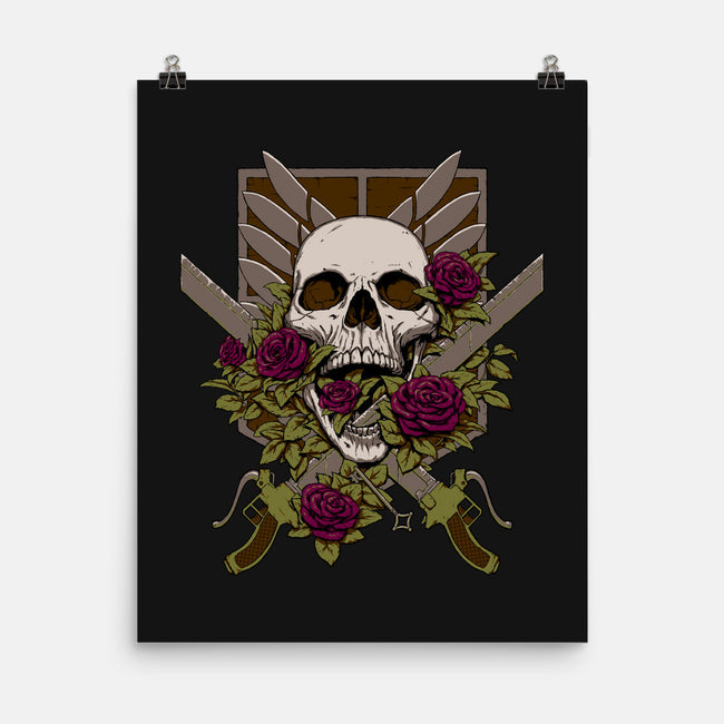 Wings of Freedom-none matte poster-Crumblin' Cookie