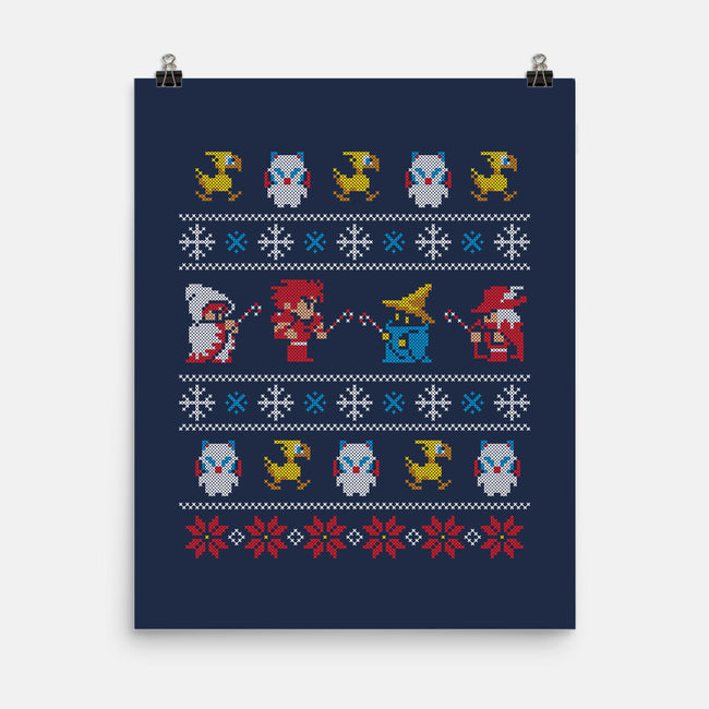 Winter Fantasy-none matte poster-machmigo