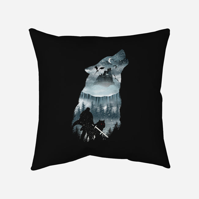 Winter Has Come-none removable cover w insert throw pillow-dandingeroz