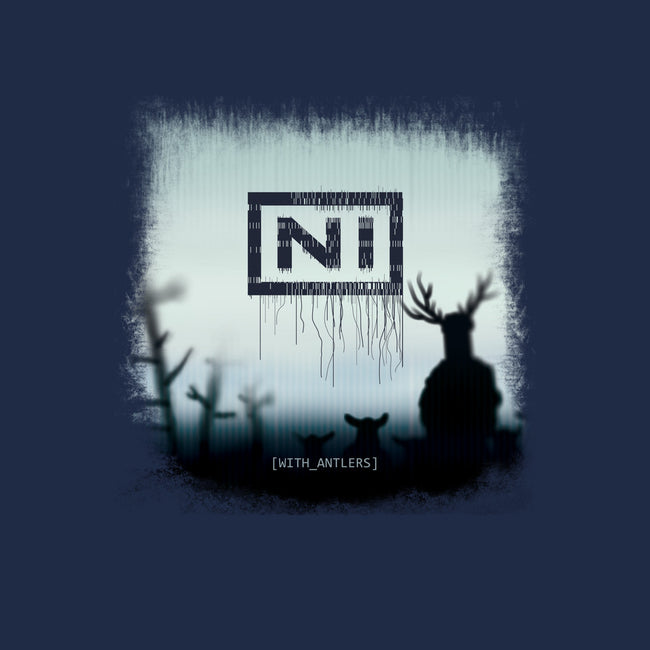 With Antlers-mens heavyweight tee-ntesign