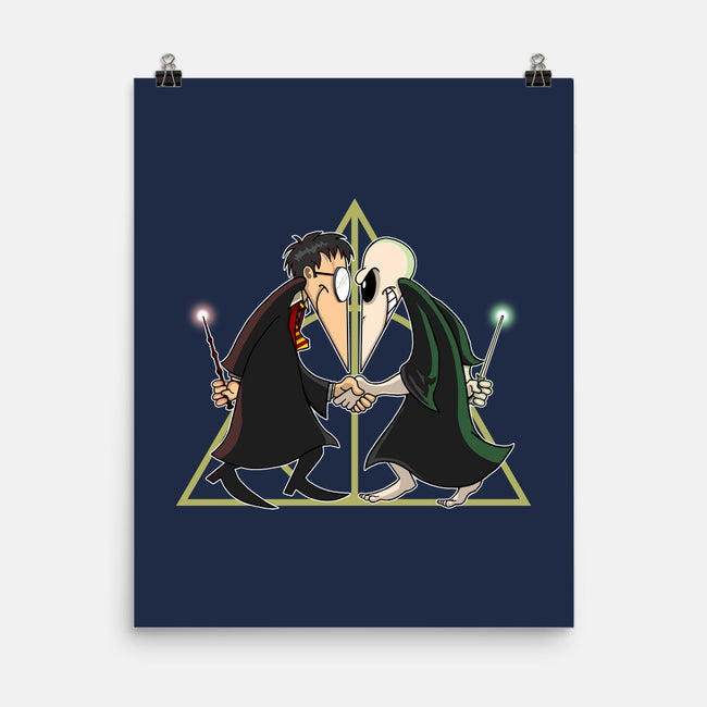 Wizard Vs Wizard-none matte poster-SarahCave