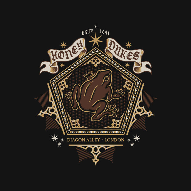 Wizarding Frog-none stretched canvas-Nemons