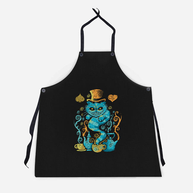 Wonderland Impressions-unisex kitchen apron-Letter_Q