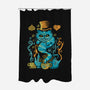 Wonderland Impressions-none polyester shower curtain-Letter_Q