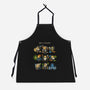 World of Sciencecraft-unisex kitchen apron-Letter_Q
