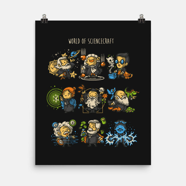 World of Sciencecraft-none matte poster-Letter_Q
