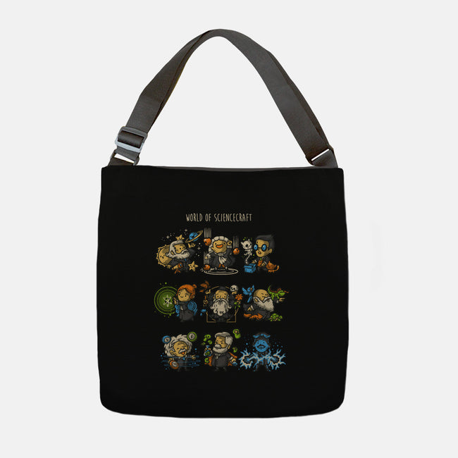 World of Sciencecraft-none adjustable tote-Letter_Q