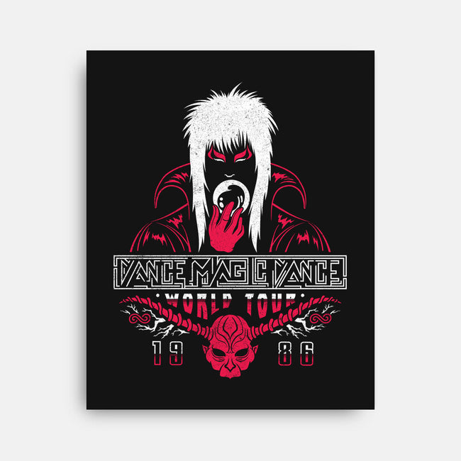 World Tour 1986-none stretched canvas-KatHaynes