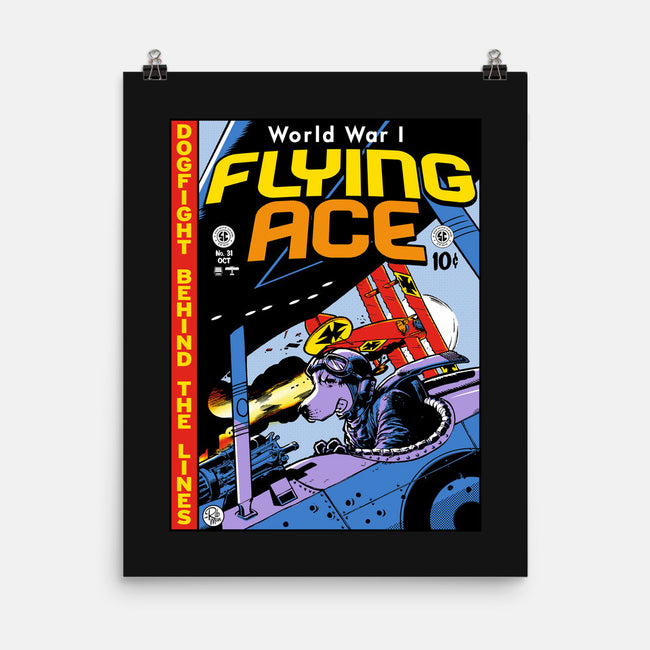 World War I Flying Ace-none matte poster-Captain Ribman